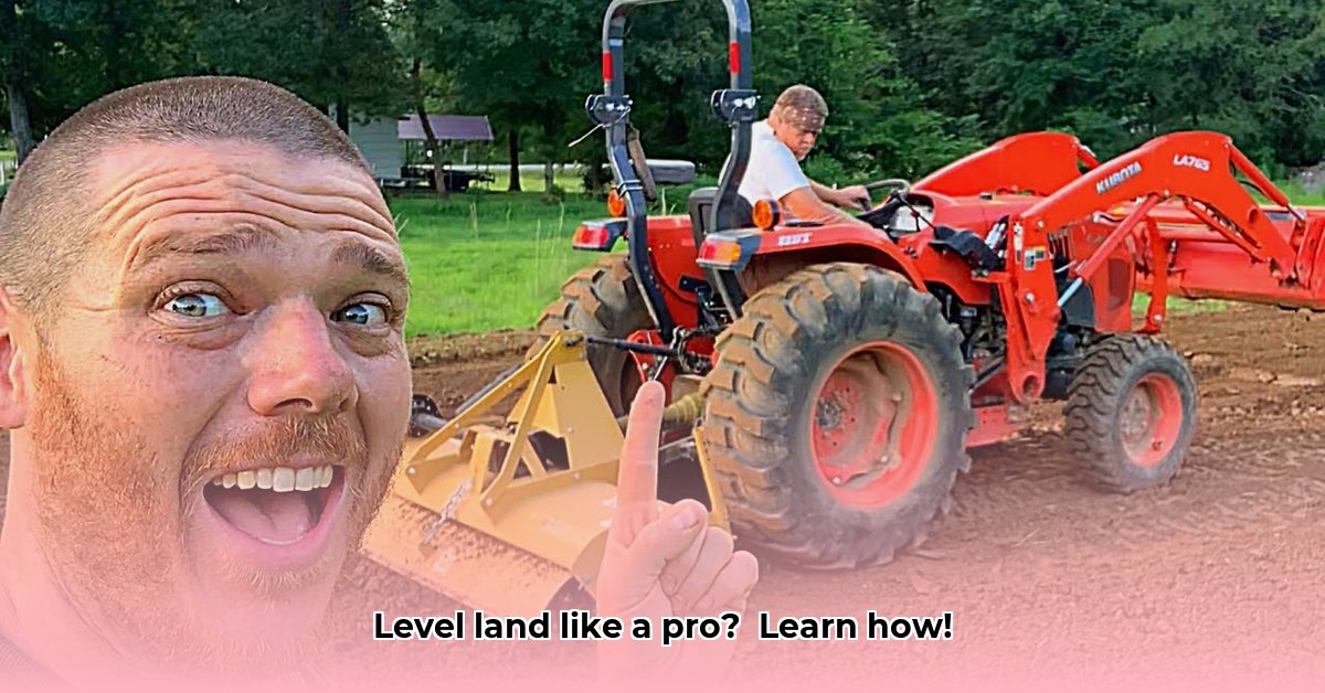 how-to-level-land-with-a-tractor